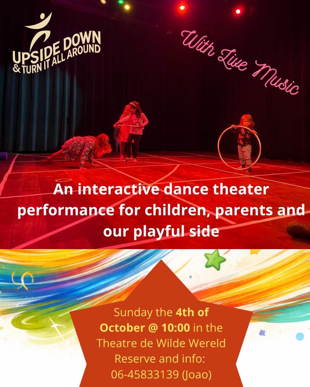 Upside Down - Dans & muziek improvisatie voor en door kinderen